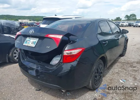 2019 Toyota Corolla Le z USA, uszkodzony, nr VIN 5YFBURHE6KP900265